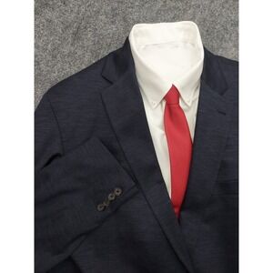 Daniel Cremieux Suit Jacket 48L Wool Harrison Blue Pants 42x30 2 Button Blazer